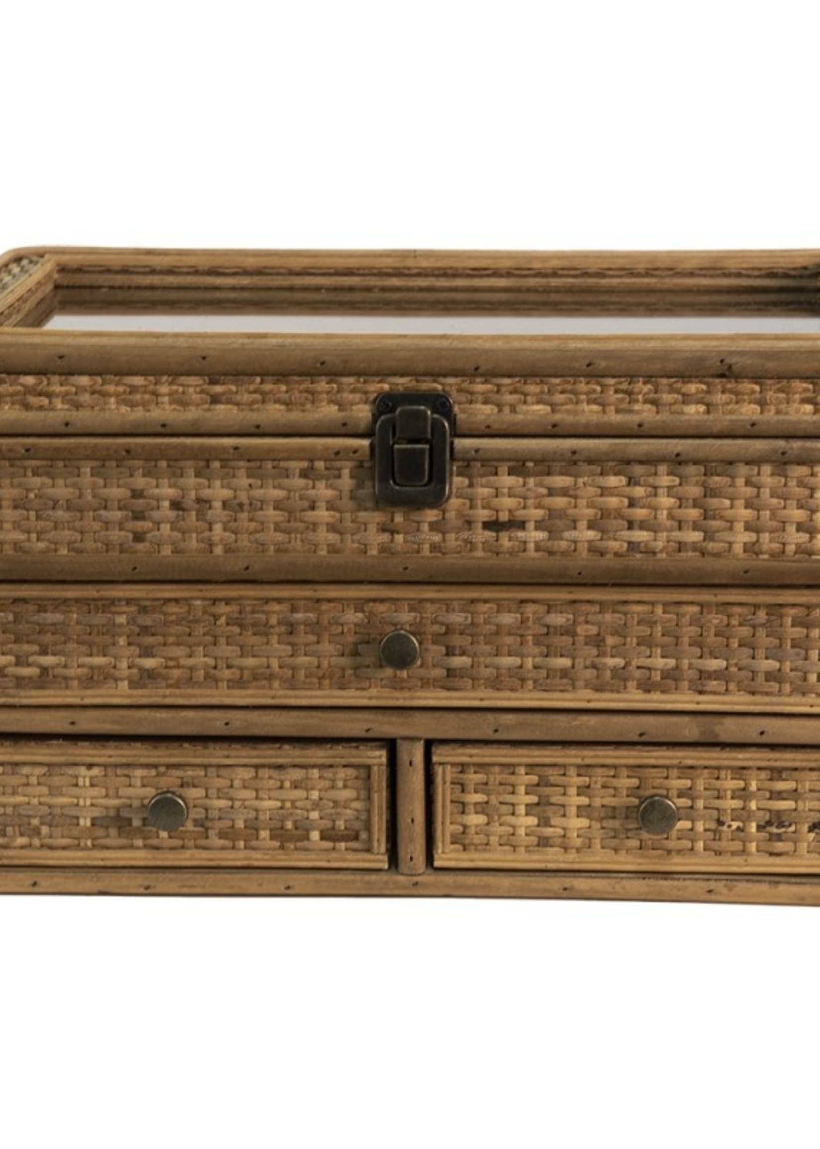Clayre & Eef Armoire à bijoux 36*20*20 cm 6RO0556