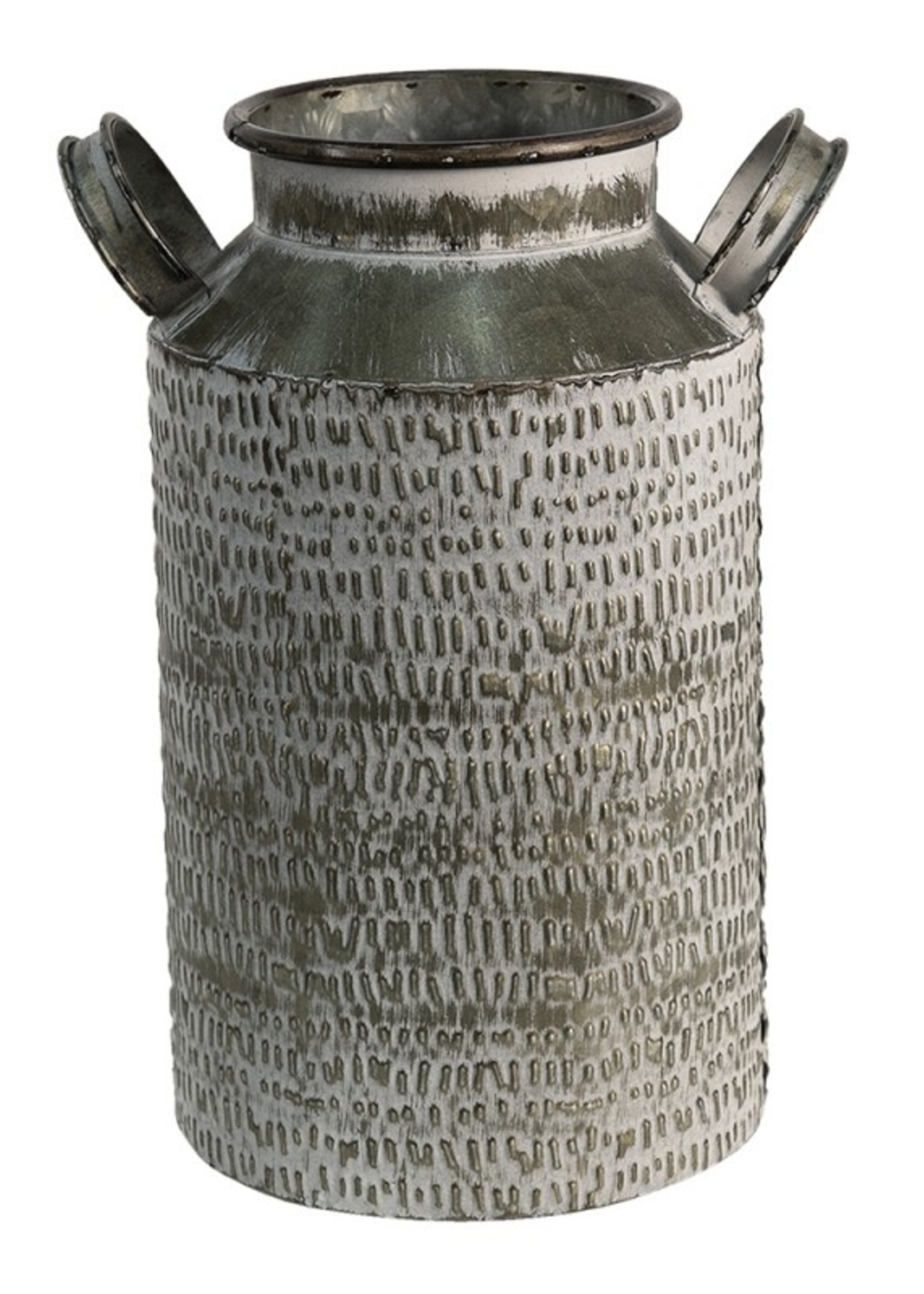 Clayre & Eef Decoratie melkbus 17*15*26 cm 6Y4707