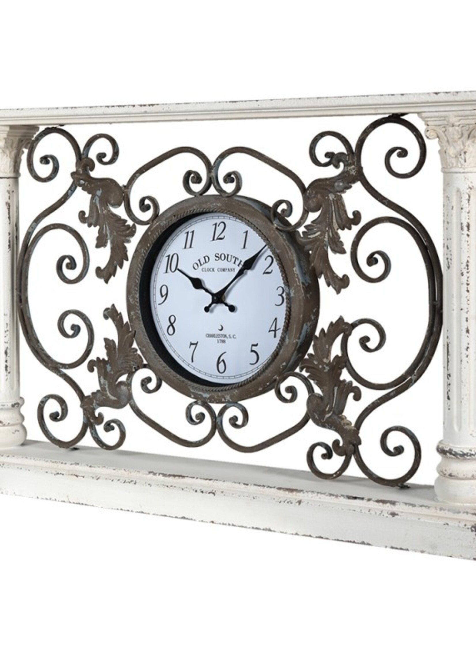 Clayre & Eef Wandklok 76*12*48 cm / 1*AA 5KL0213