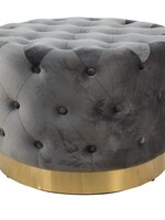 Clayre & Eef Repose-pieds Ø 65*45 cm 50617G