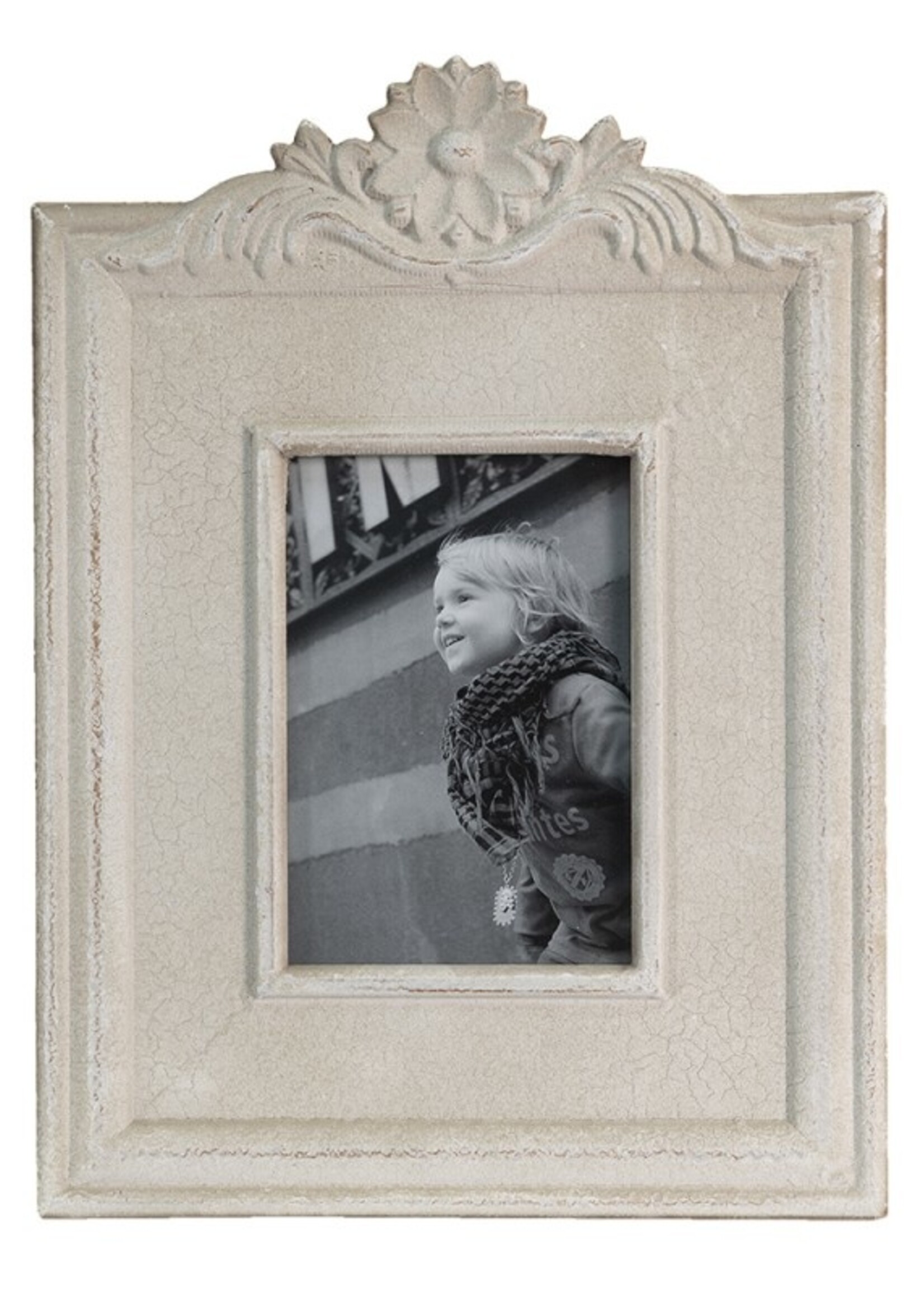 Clayre & Eef Fotolijst 27*2*36 cm / 13*17 cm 2F0858