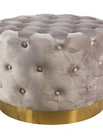 Clayre & Eef Repose-pieds Ø 65*45 cm 50617BE