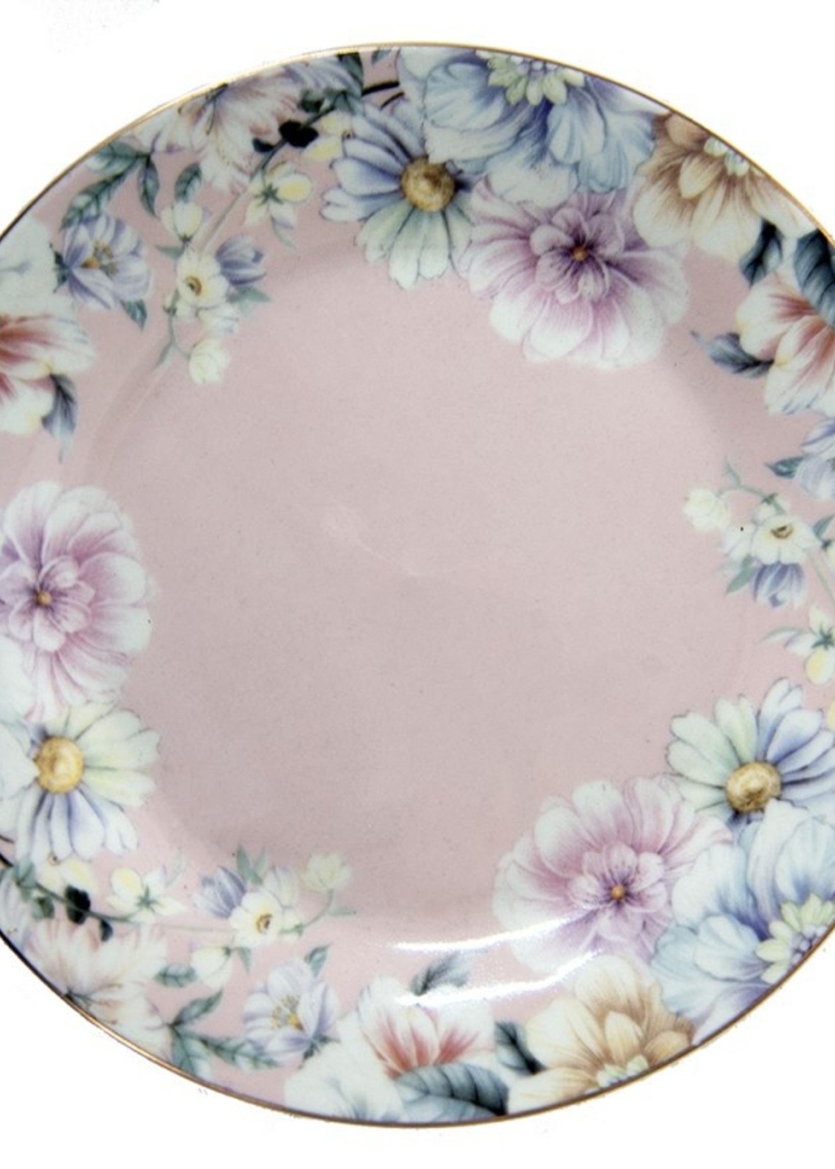 Clayre & Eef Assiette Ø 18*2 cm FLOTP