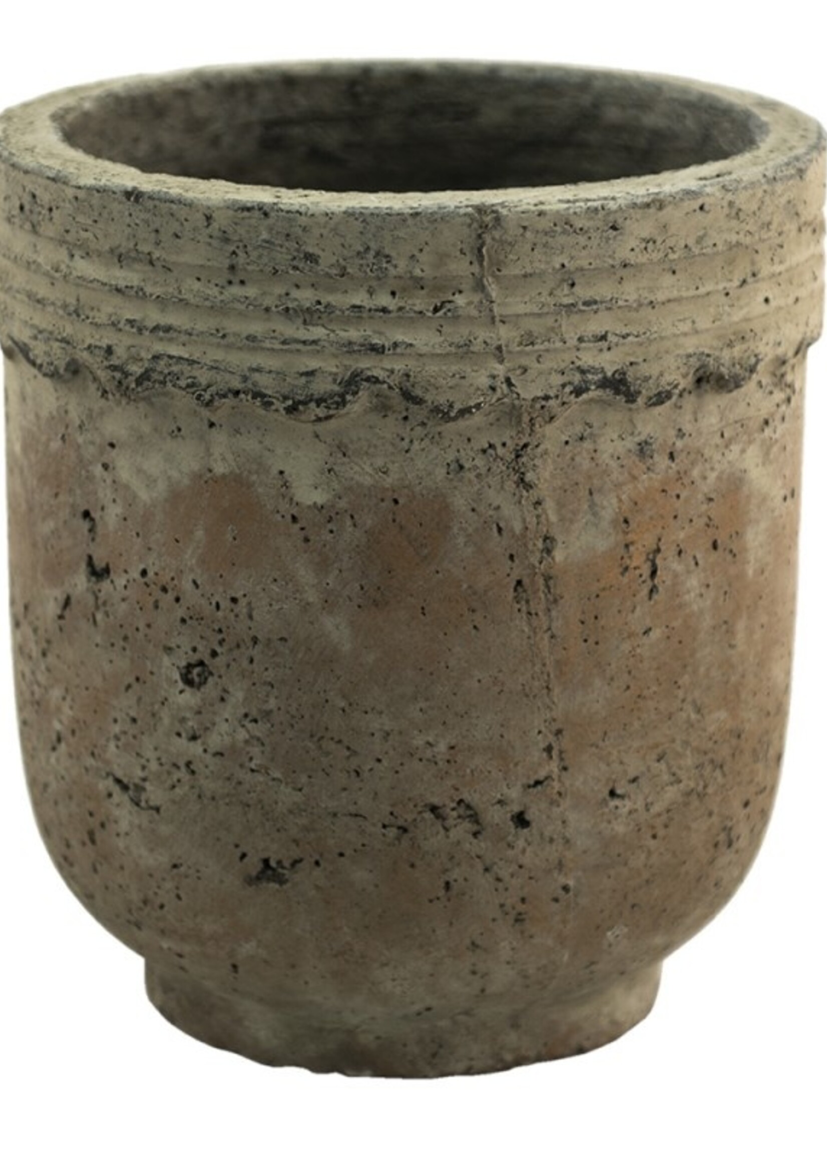 Clayre & Eef Decoratie bloempot Ø 19*20 cm 6TE0430