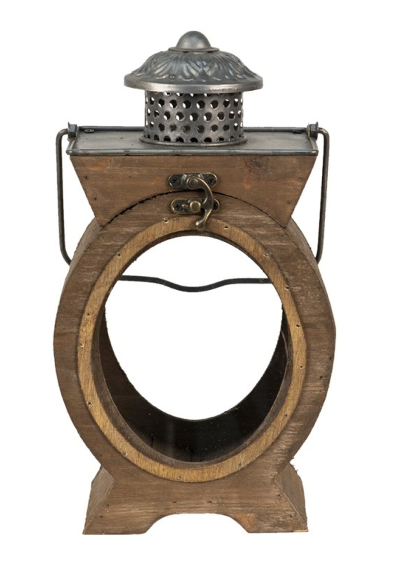 Clayre & Eef Lantaarn 16*12*28 cm 64954