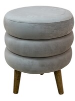 Clayre & Eef Repose-pieds Ø 38*44 cm 64961BE