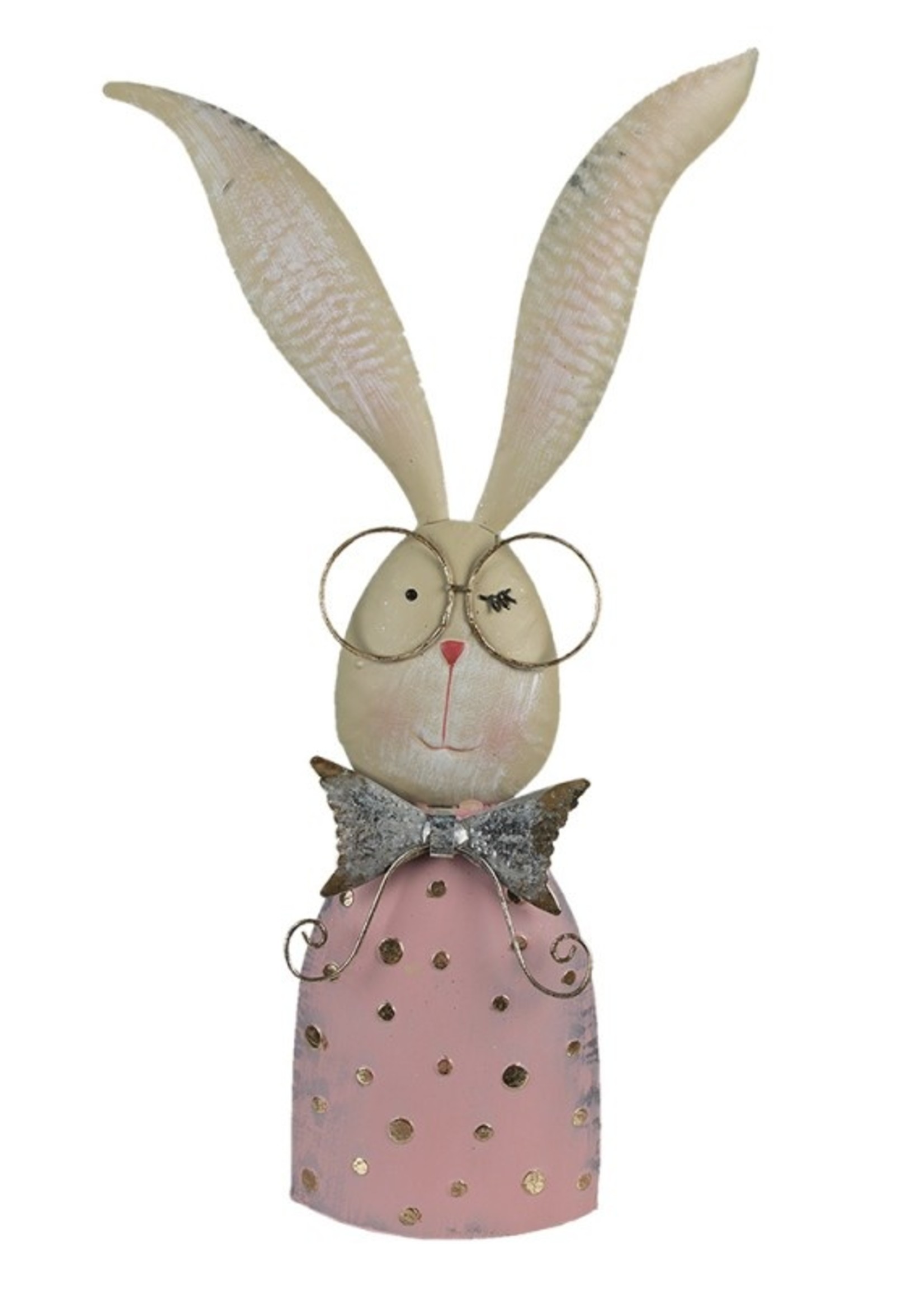Clayre & Eef Decoratie konijn 25*9*53 cm 6Y4720