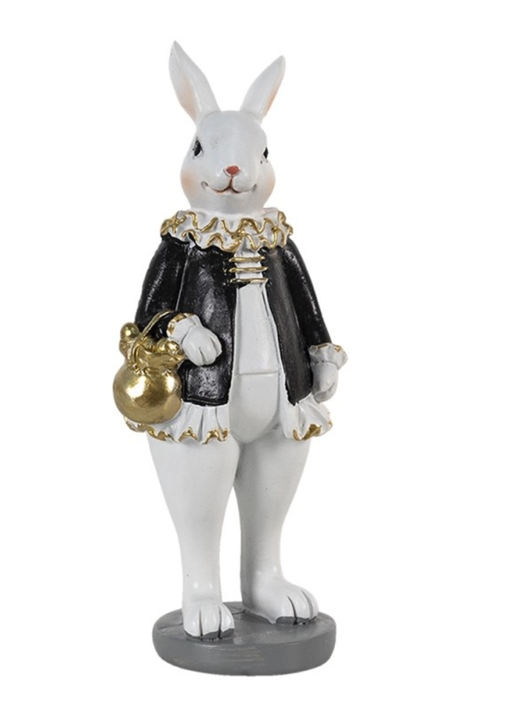 Clayre & Eef Décoration lapin 5*5*15 cm 6PR3577