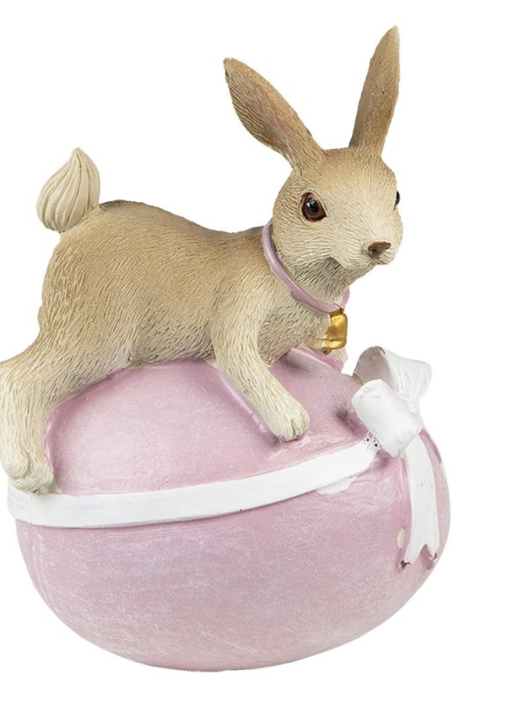 Clayre & Eef Decoratie konijn 8*6*12 cm 6PR3563
