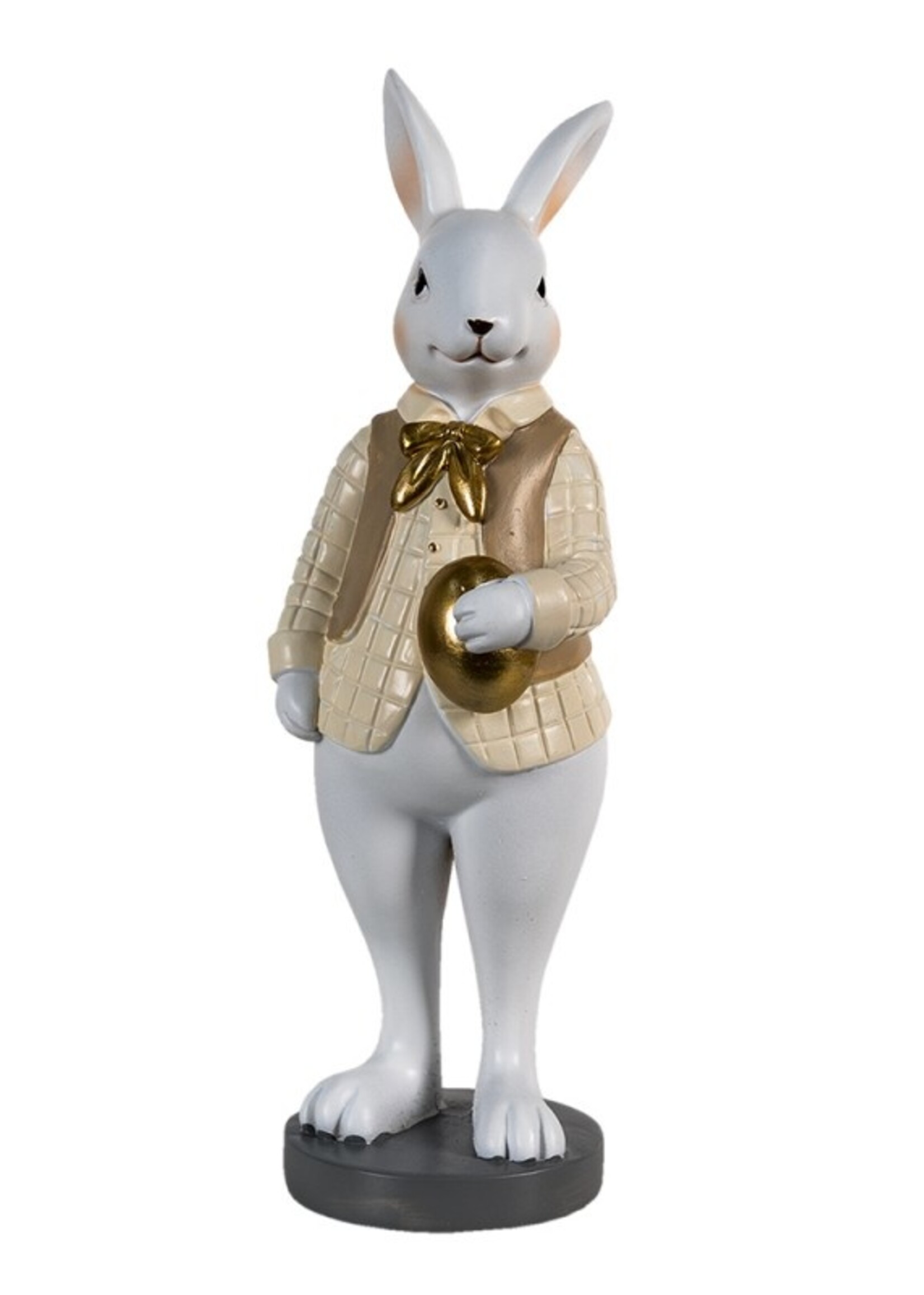 Clayre & Eef Décoration lapin 10*8*25 cm 6PR3582