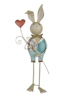 Clayre & Eef Decoratie konijn 28*17*83 cm 5Y0996