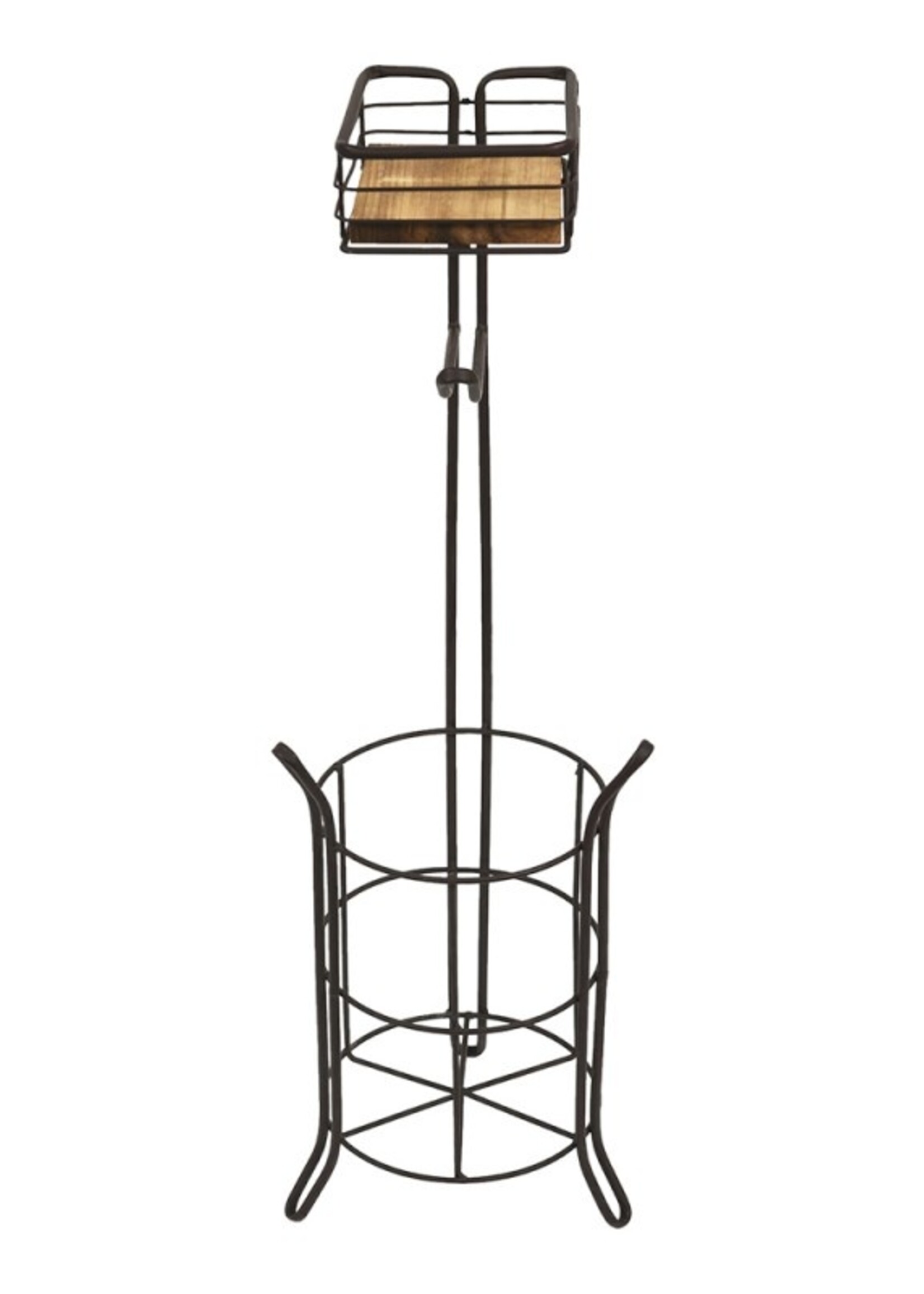 Clayre & Eef Étagère de fer 23*21*70 cm 5Y0972