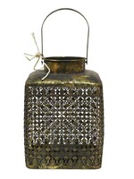 Clayre & Eef Windlicht 23*23*32 cm 6Y4542