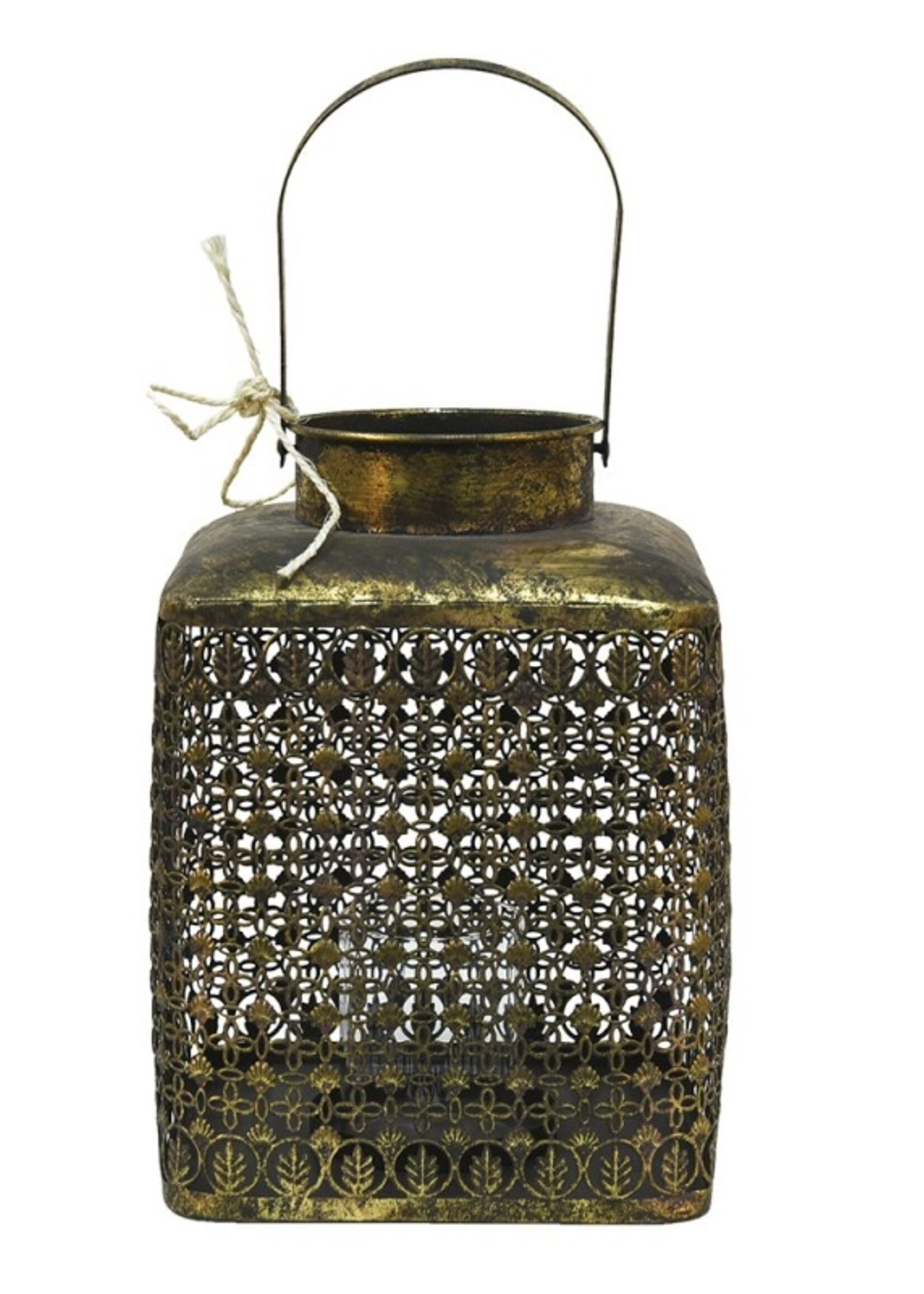 Clayre & Eef Windlicht 23*23*32 cm 6Y4542