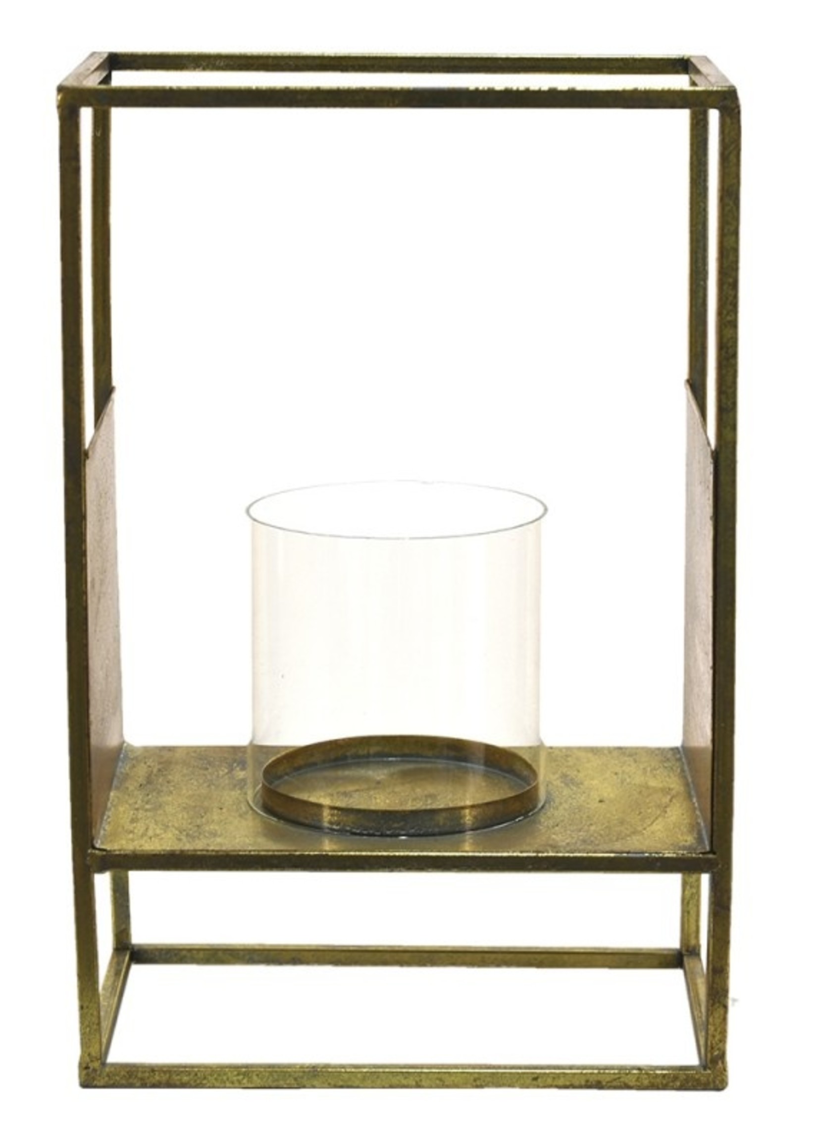 Clayre & Eef Windlicht 25*15*38 cm 6Y4504