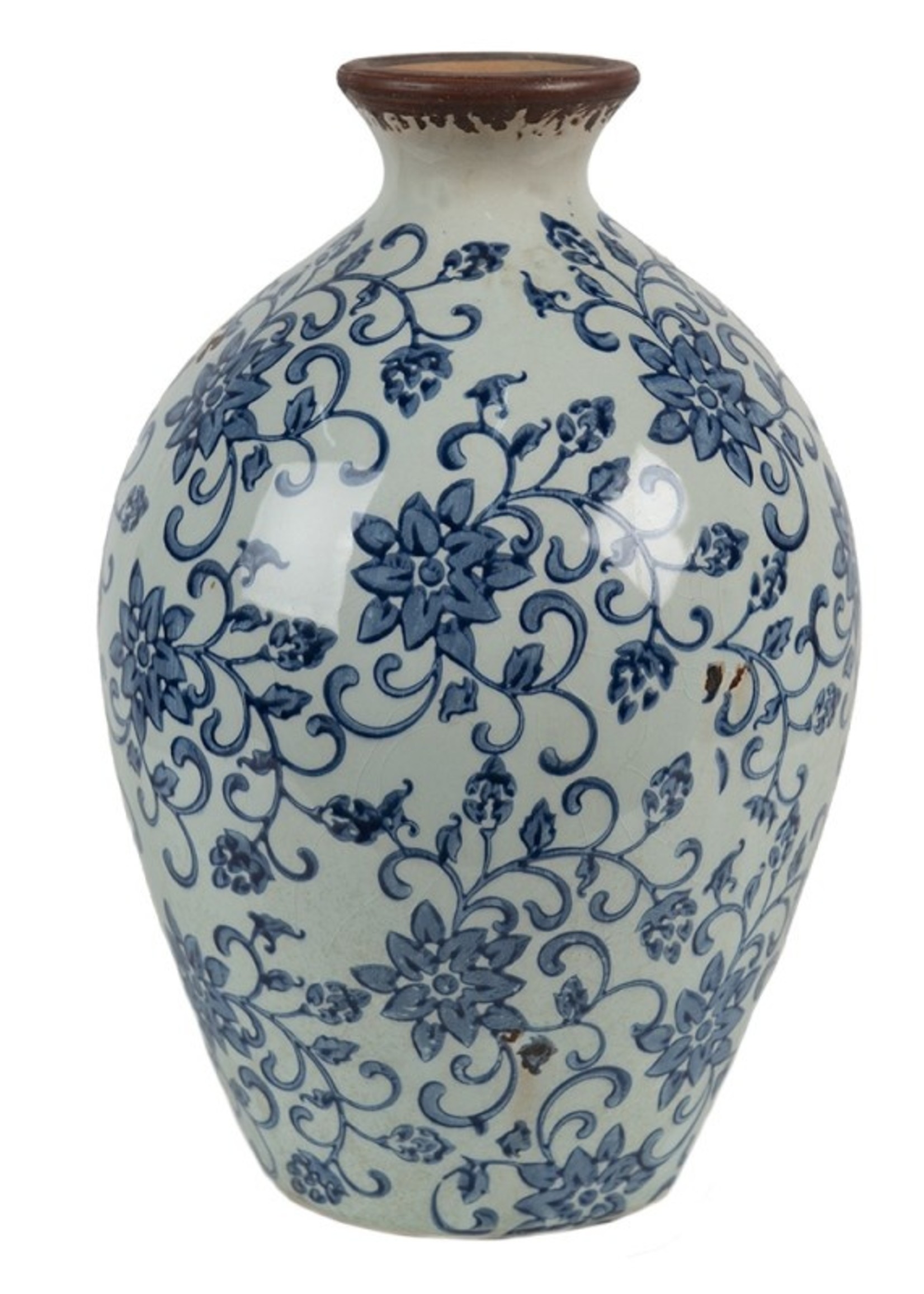 Clayre & Eef Decoratie vaas Ø 15*23 cm 6CE1374