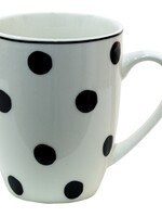 Clayre & Eef Witte Mok 12*8*10 cm / 350 ml BDMU