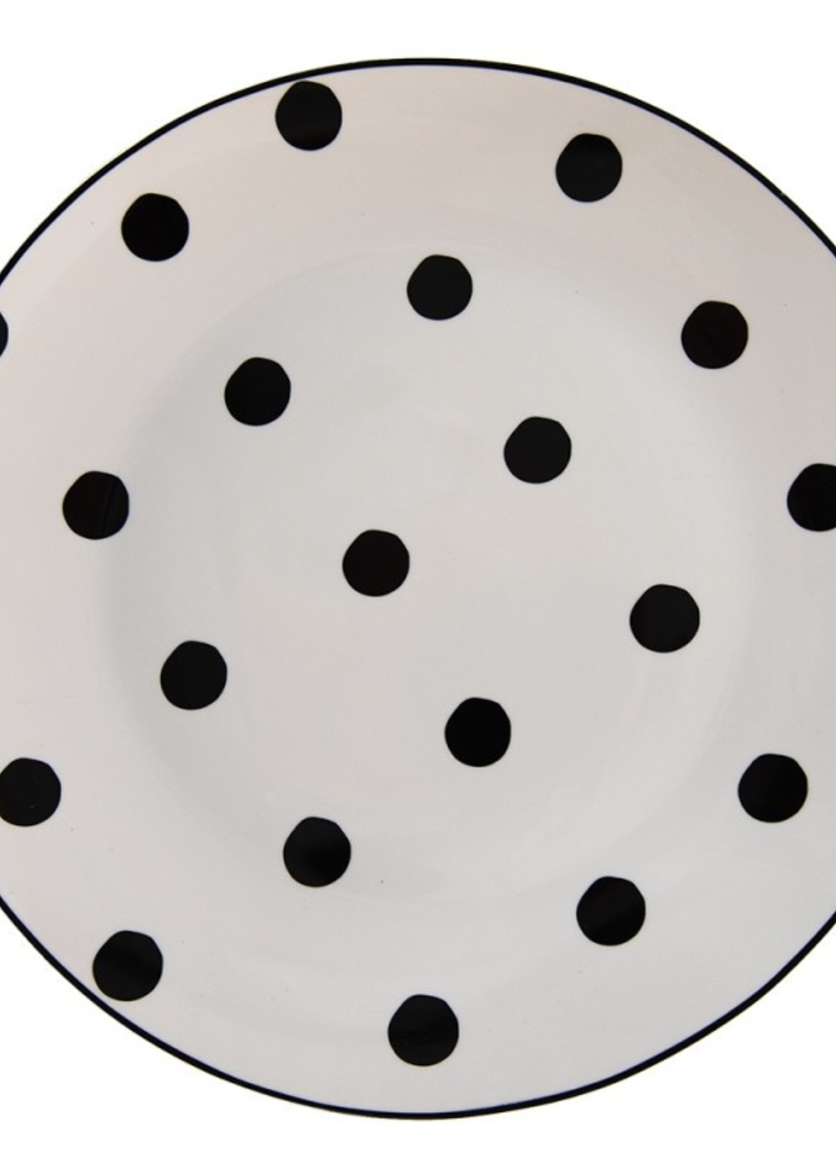 Clayre & Eef Grande assiette Ø 26*2 cm BDFP