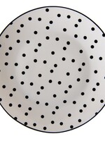 Clayre & Eef Witte Klein bord Ø 20*2 cm SDDP
