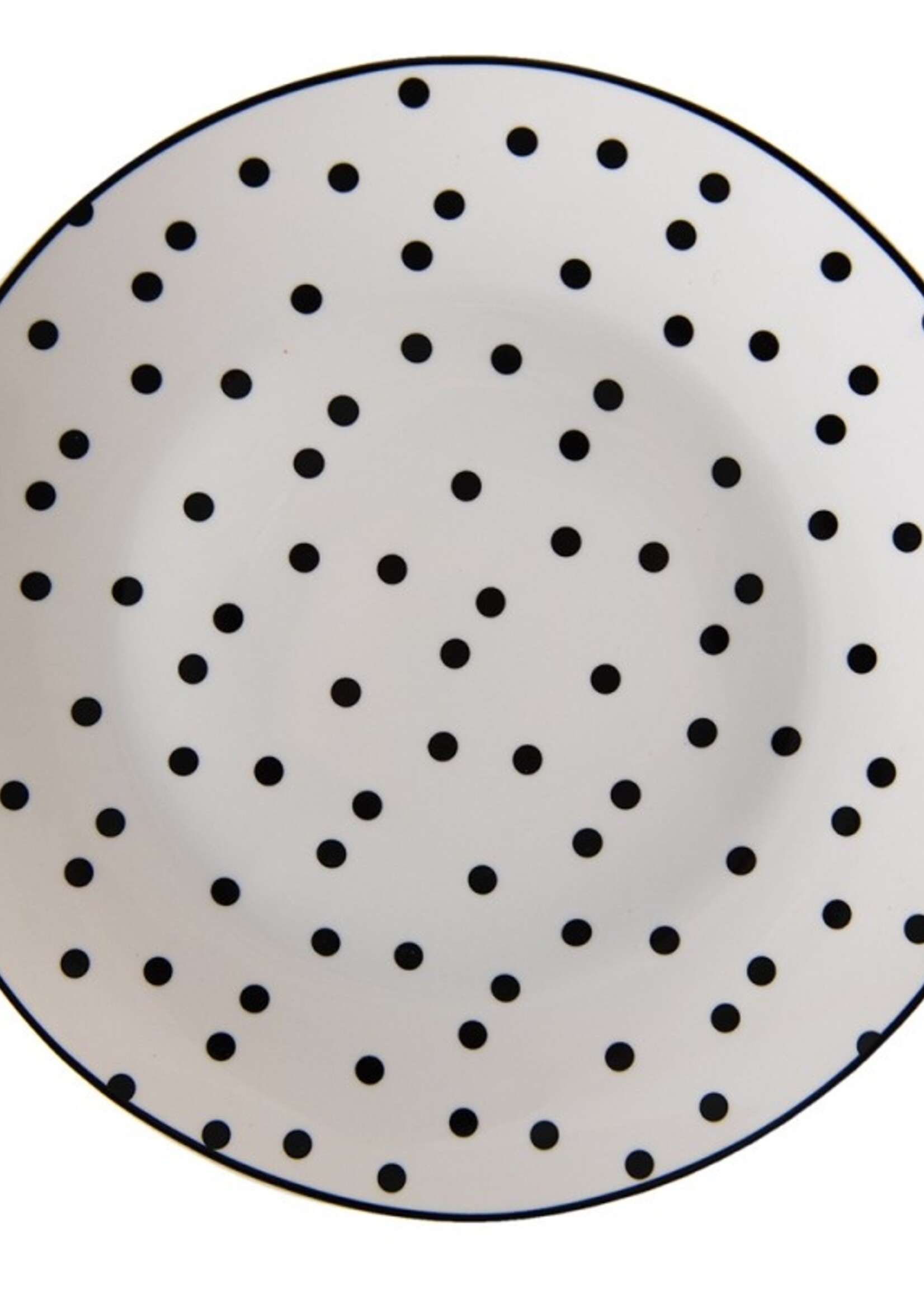 Clayre & Eef Witte Klein bord Ø 20*2 cm SDDP