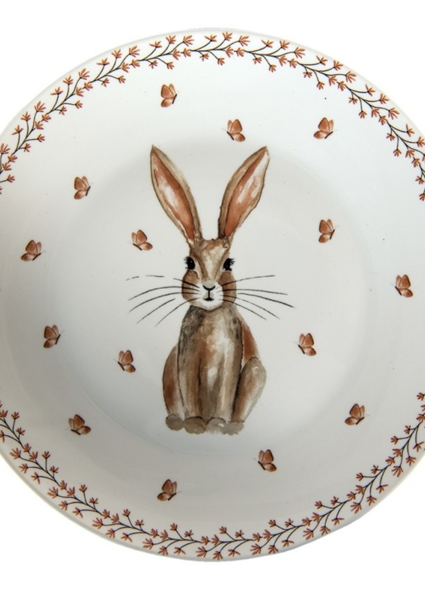 Clayre & Eef Petite assiette Ø 20*2 cm REBDP
