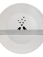 Clayre & Eef Witte Groot bord Ø 26*2 cm LBSFP