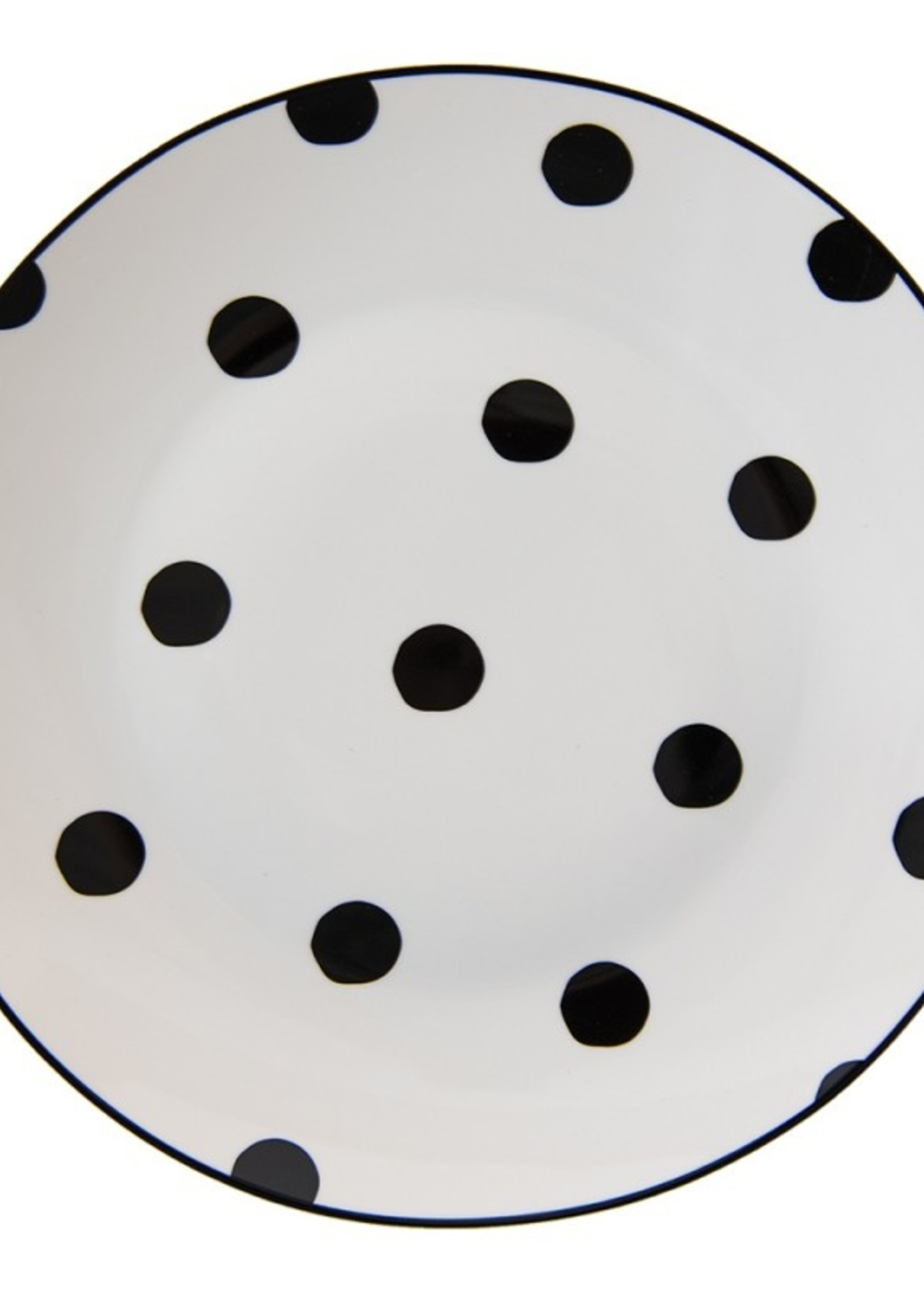 Clayre & Eef Witte Klein bord Ø 20*2 cm BDDP