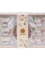 Clayre & Eef Tasse et soucoupe (6) 220 ml 6CE1439