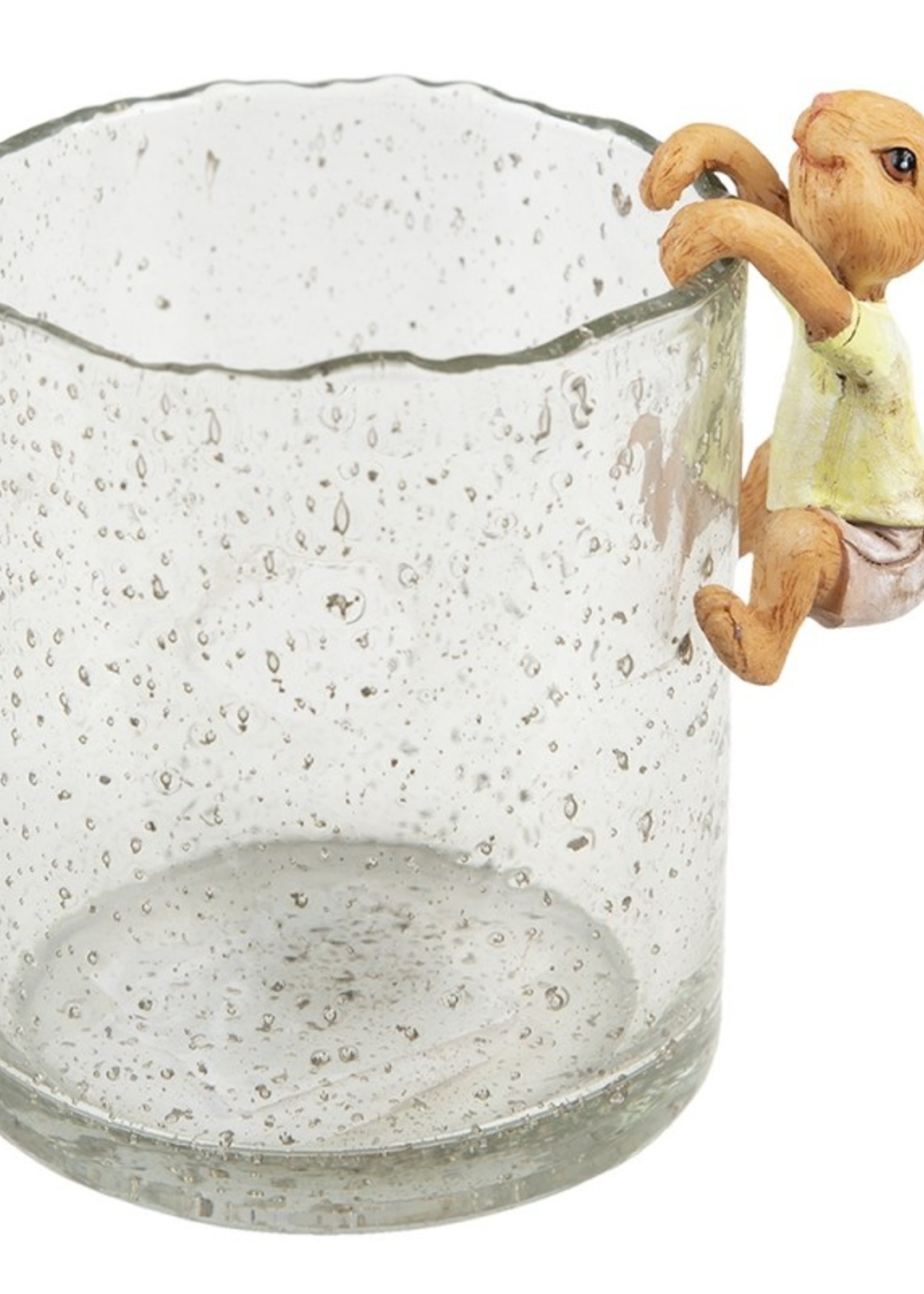 Clayre & Eef Decoratie konijn 5*5*9 cm 6PR3532