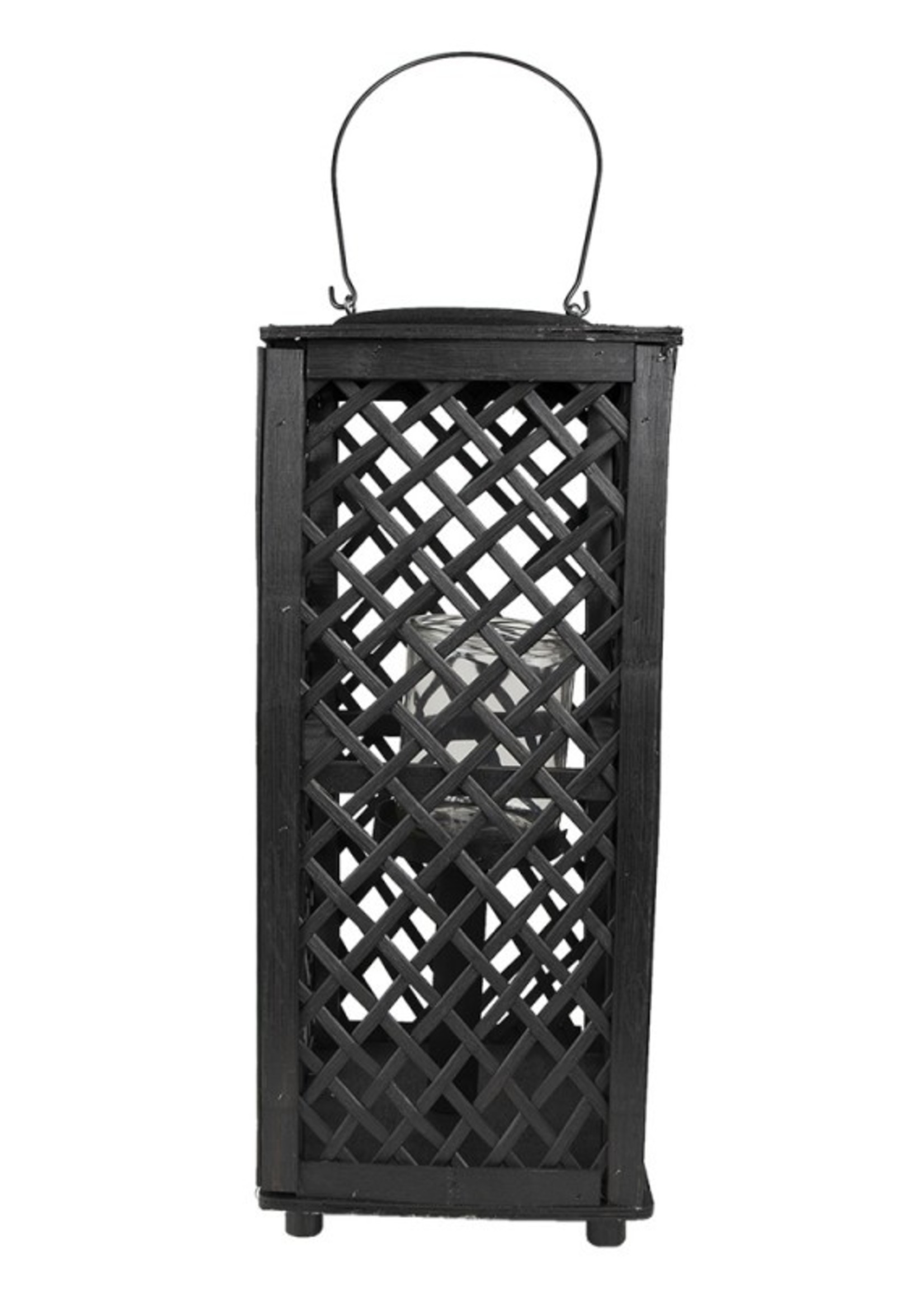 Clayre & Eef Windlicht 21*21*50 cm 6RO0588M