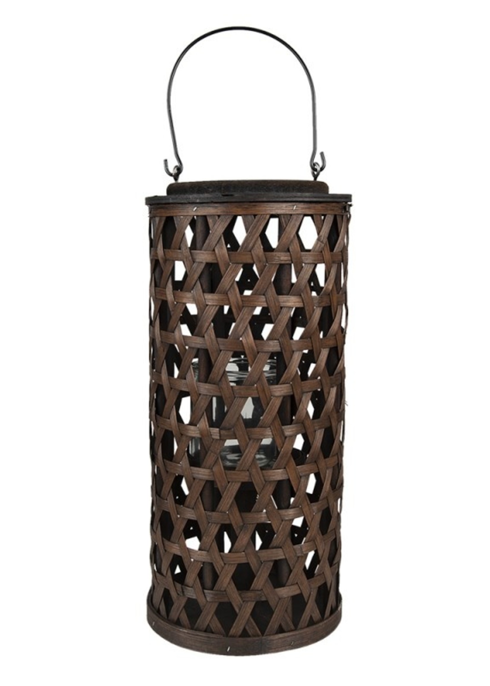 Clayre & Eef Windlicht Ø 19*40 cm 6RO0578