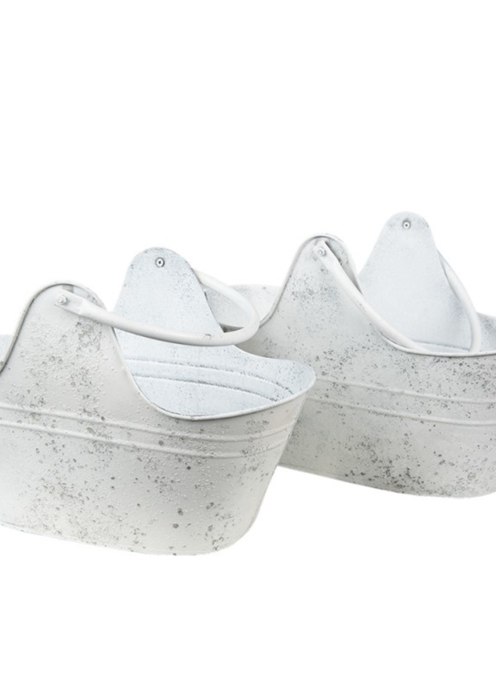 Clayre & Eef Décoration porte plantes (2) 40*21*25 / 35*18*23 cm 6Y4785