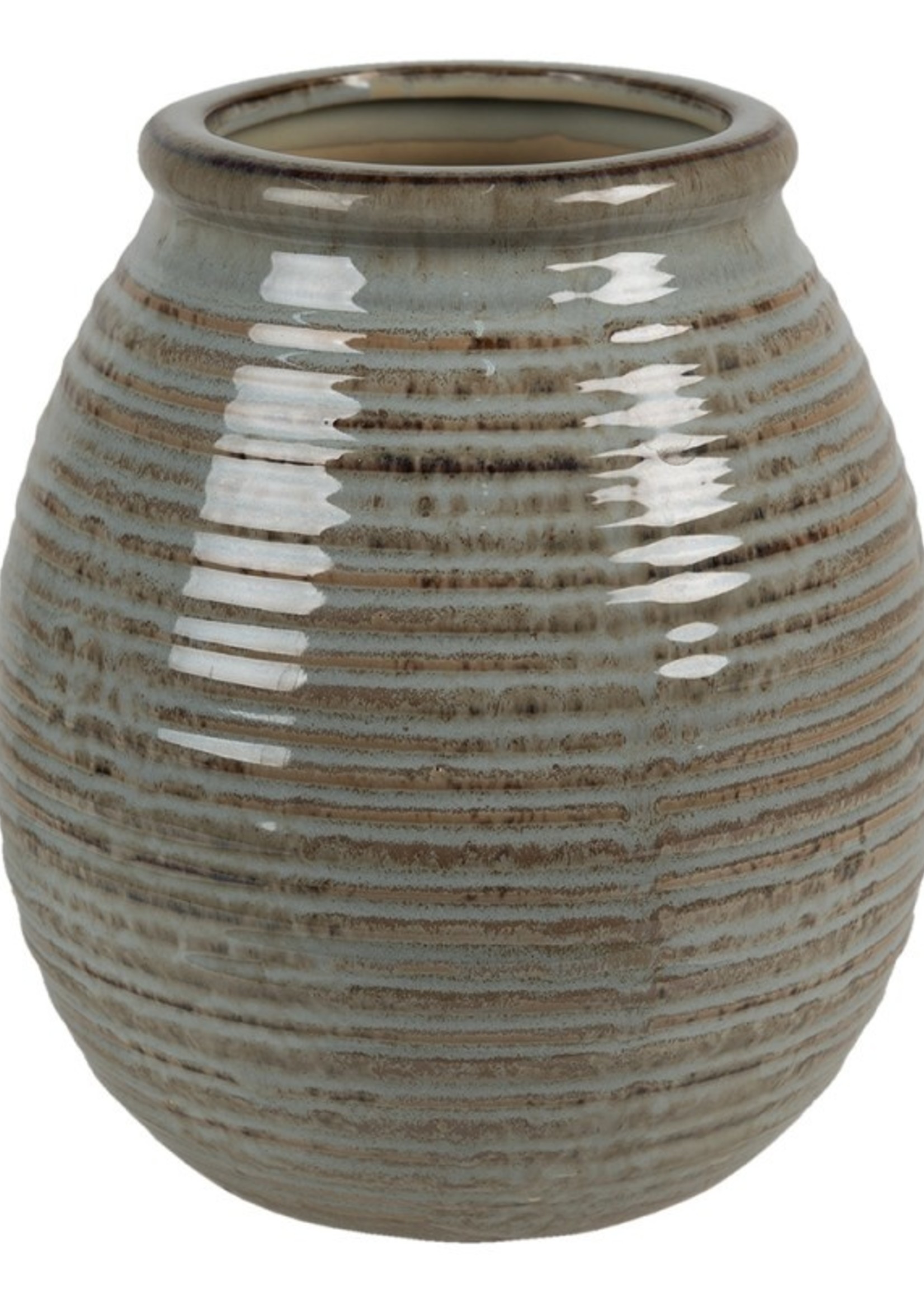 Clayre & Eef Decoratie bloempot Ø 18*20 cm 6CE1372