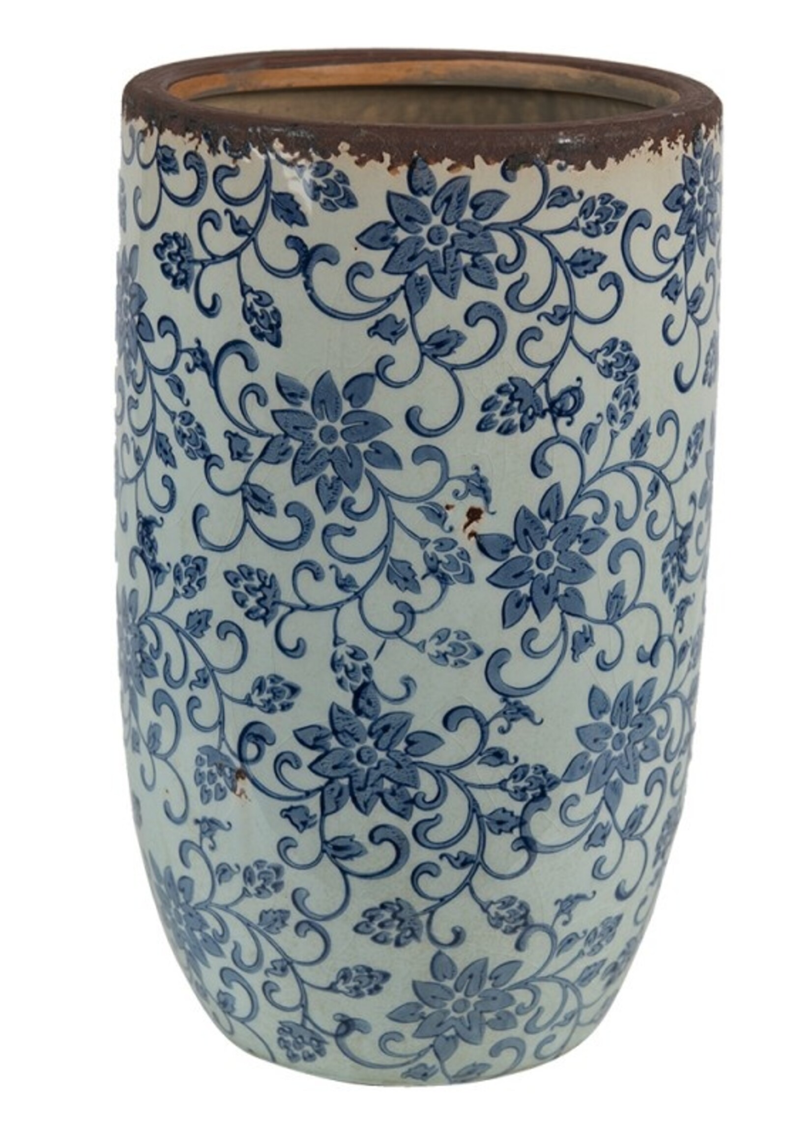 Clayre & Eef Decoratie vaas Ø 16*25 cm 6CE1378