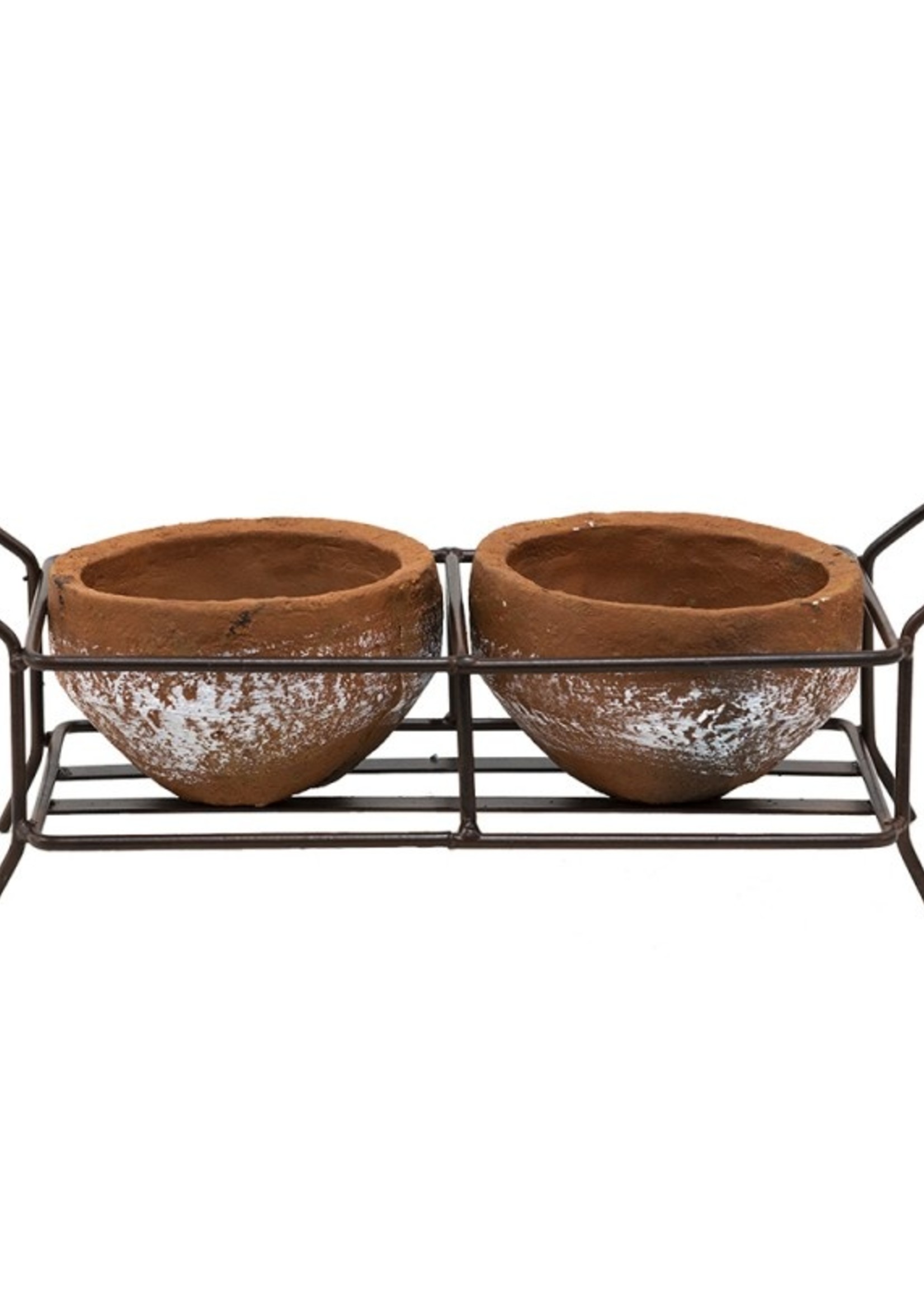 Clayre & Eef Bloempothouder 30*12*10 cm 6Y4804