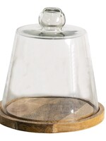 Clayre & Eef Cloche de verre Ø 20*20 cm 6GL3429