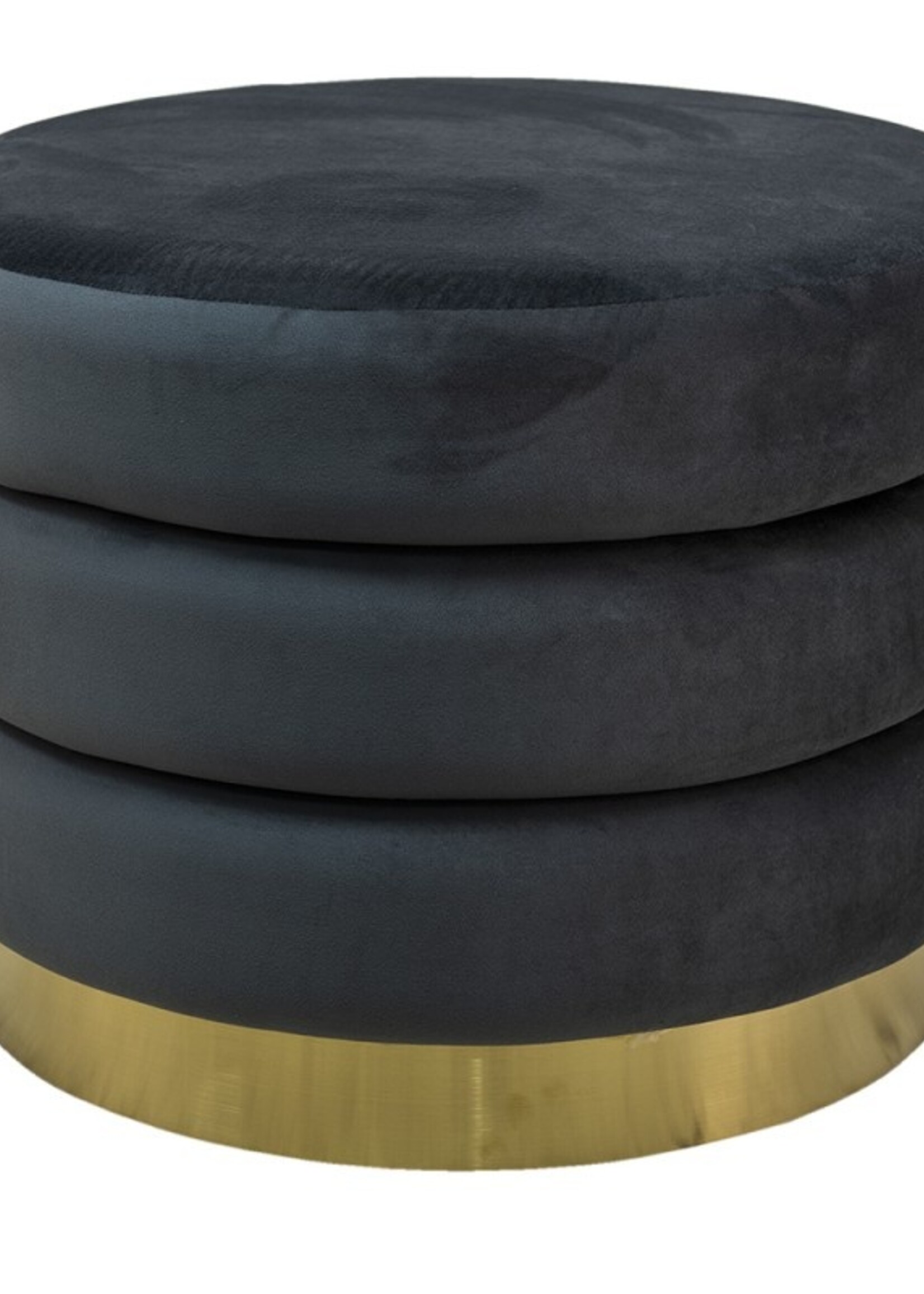 Clayre & Eef Repose-pieds Ø 60*45 cm 50616G