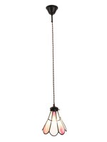 Clayre & Eef Lampe suspendue Tiffany 18*15*115 cm E14/max 1*25W 5LL-6217