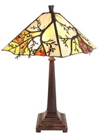 Clayre & Eef Tafellamp Tiffany Ø 36*57 cm E27/max 2*60W 5LL-6226