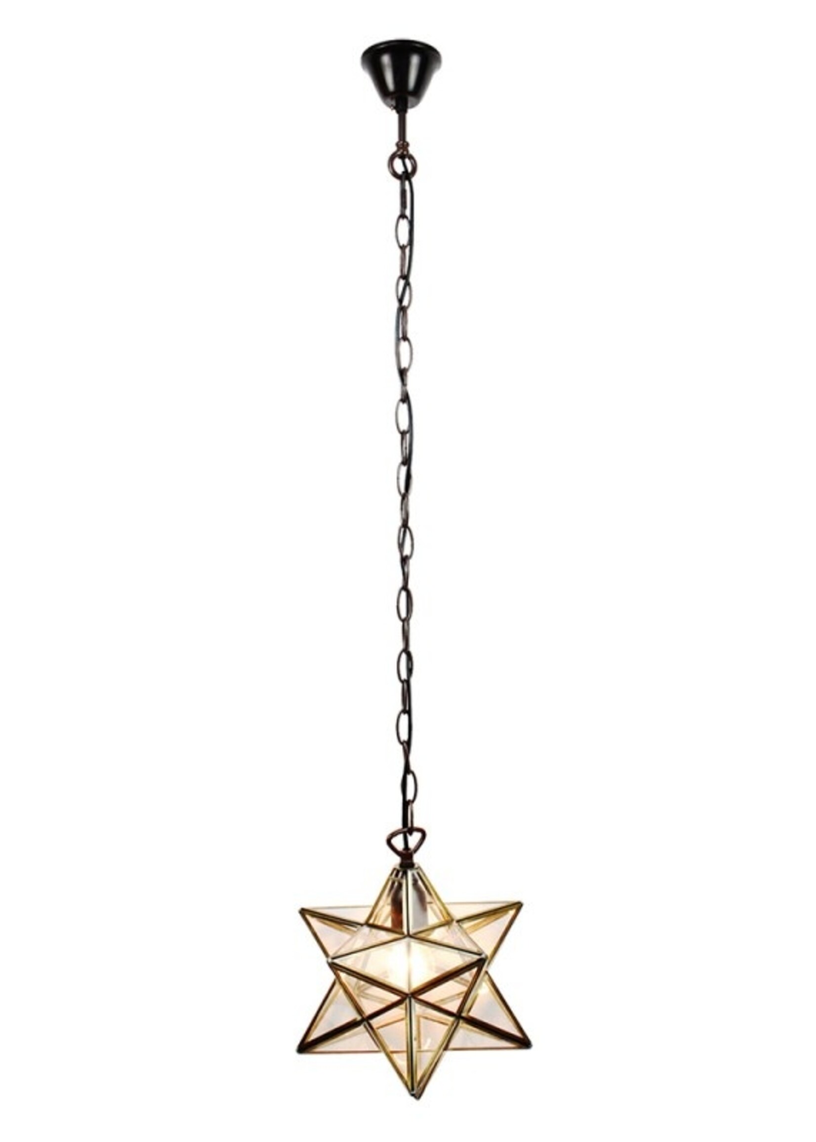 Clayre & Eef Hanglamp Tiffany 31*31*107 cm E27/max 1*60W 5LL-6227