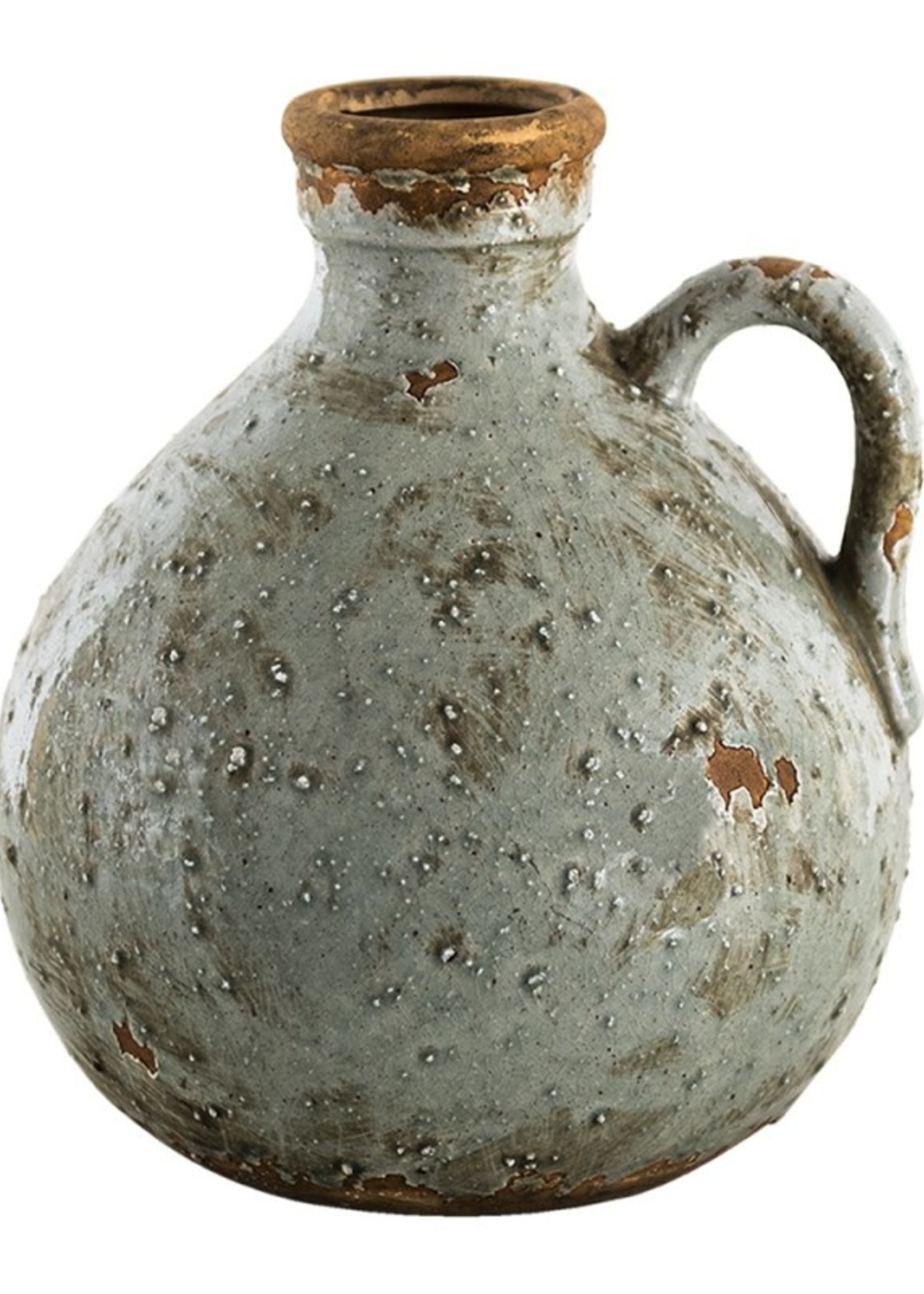 Clayre & Eef Decoratie kan 18*17*20 cm 6CE1425