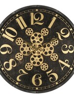 Clayre & Eef Horloge murale Ø 60*7 cm 5KL0207