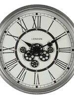 Clayre & Eef Horloge murale Ø 60*10 cm 5KL0203