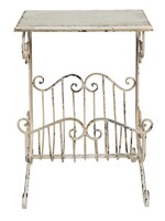 Clayre & Eef Bijzettafel / tijdschriftenhouder 46*37*67 cm 50604