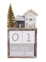 Clayre & Eef Calandrier 10*5*18 cm 6H2169