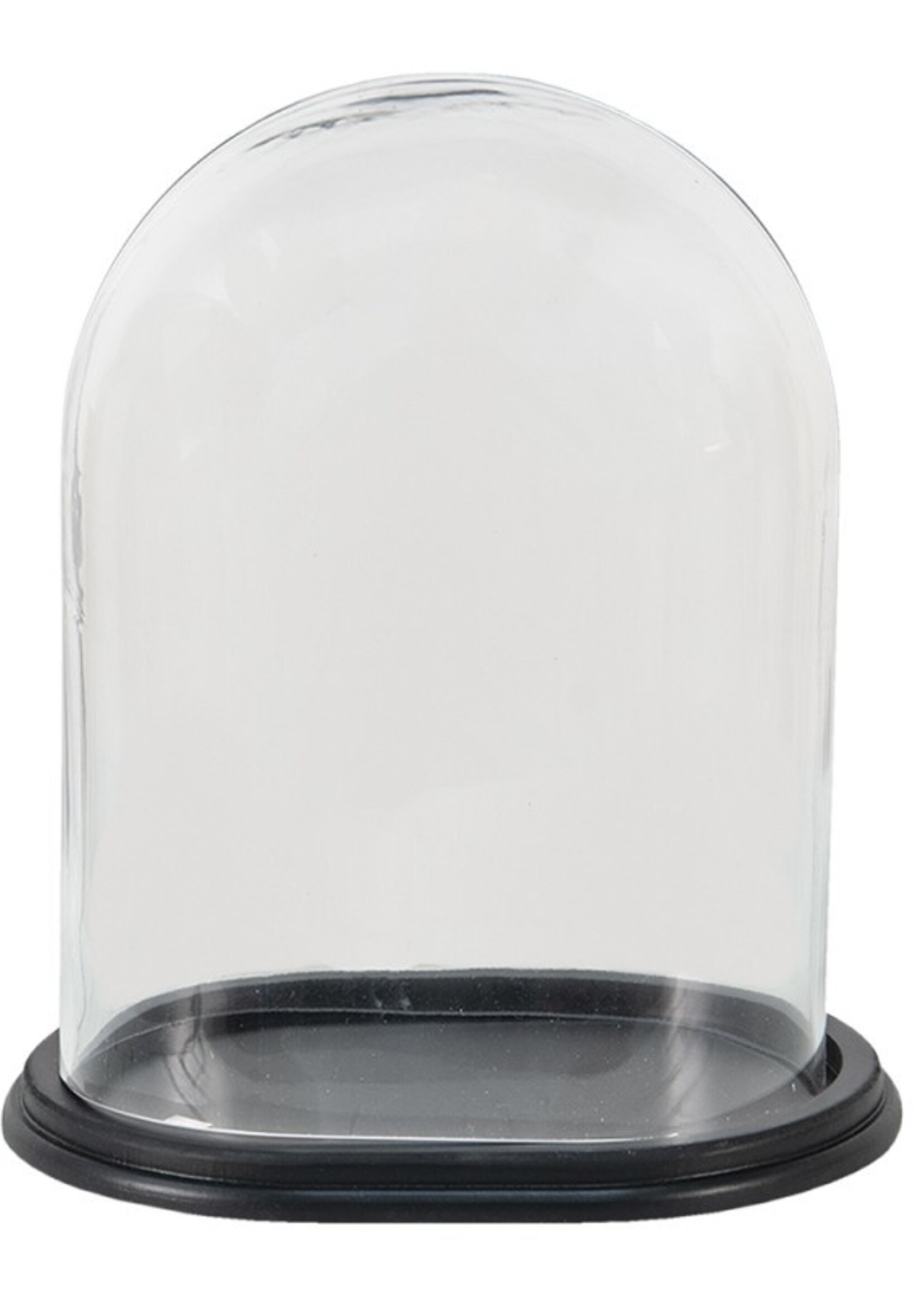 Clayre & Eef Cloche de verre 21*16*27 cm 6GL3482