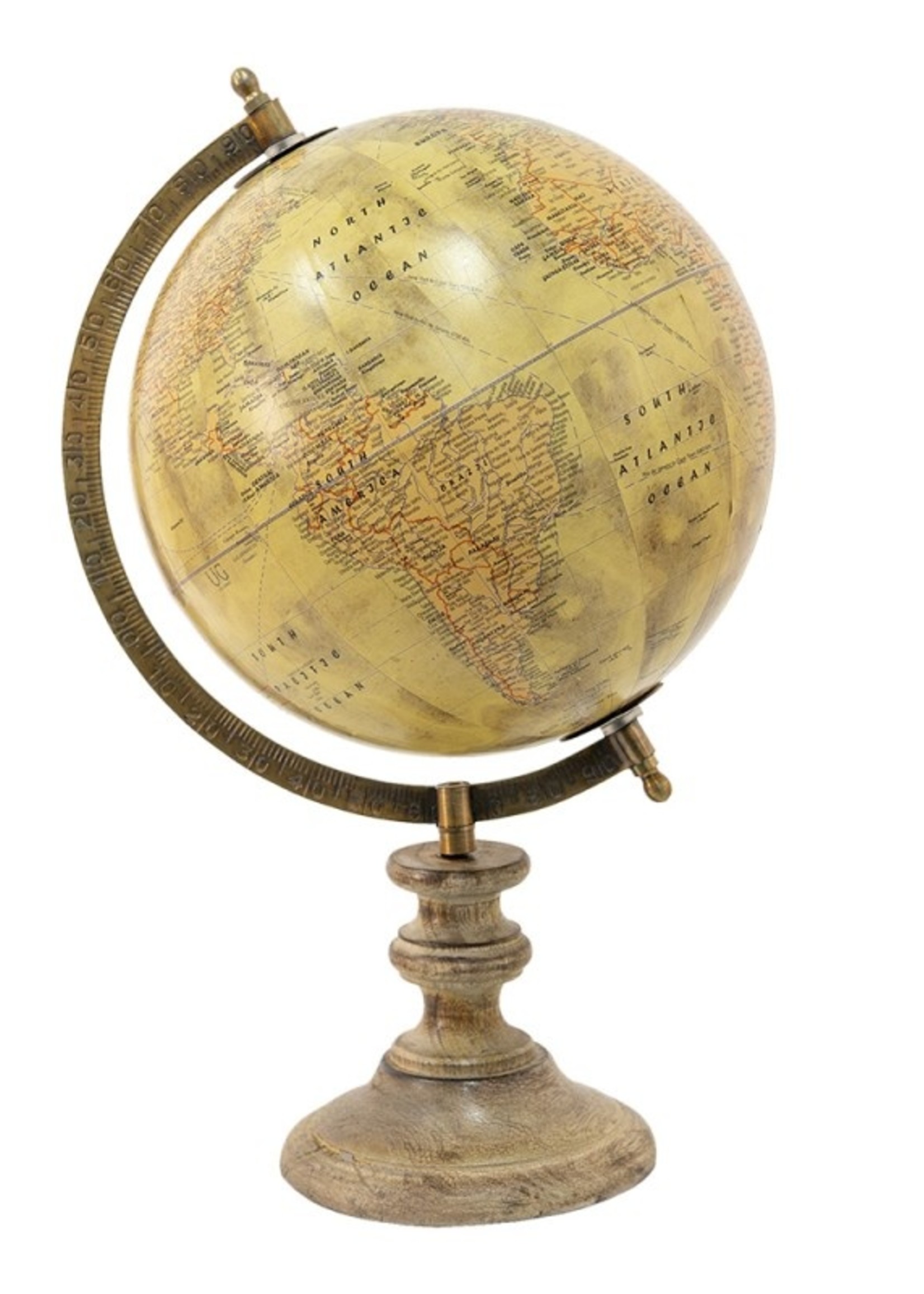 Clayre & Eef Globe terrestre 22*22*37 cm 64931