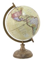 Clayre & Eef Wereldbol/globe 22*22*37 cm 64913