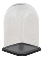 Clayre & Eef Cloche de verre 26*26*42 cm 6GL3483