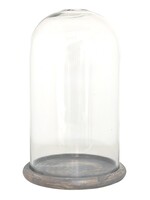 Clayre & Eef Cloche de verre Ø 17*29 cm 6GL3536